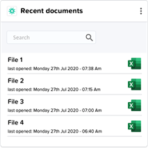 Recent documents
